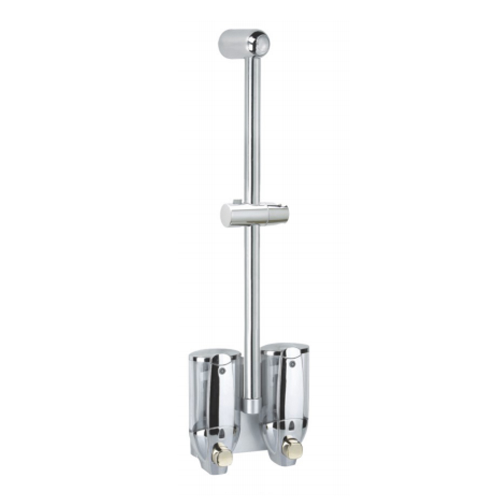Stainless Steel Shower Slide Bar with Soap Washer