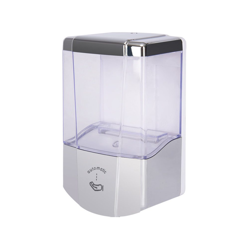 500ml capacity wall mounted automatic plastic soap dispenser