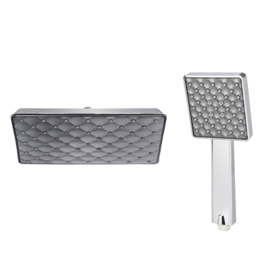 How Does the Water Flow Efficiency of the Square Shower Head for Bathroom Compare to Standard Models?