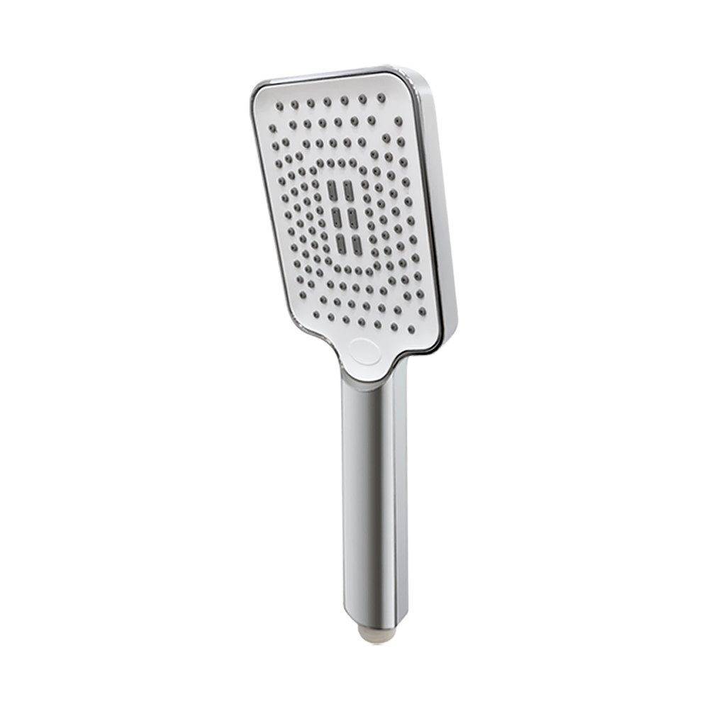 1 Function Chrome Black ABS Hand Held Shower Hand