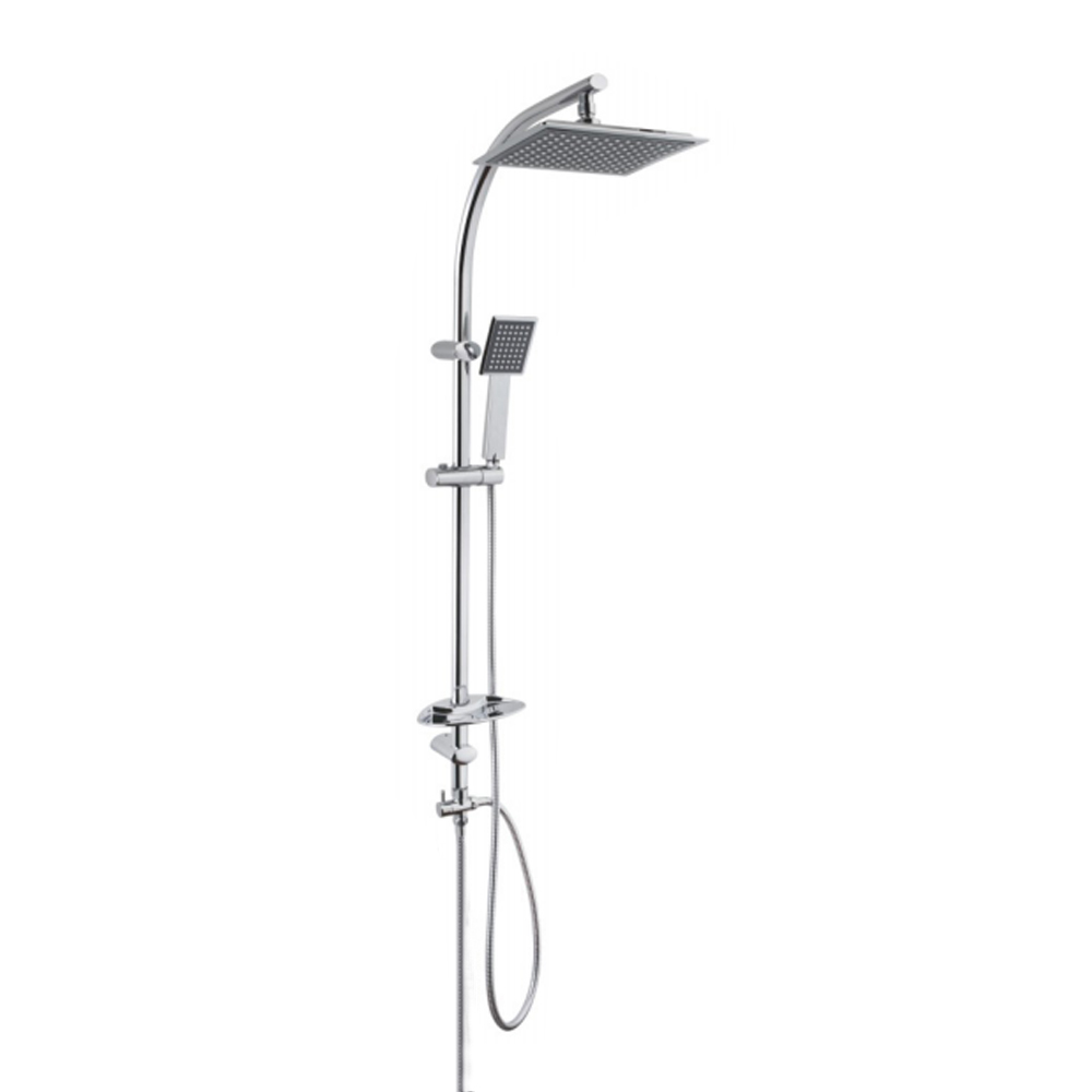 Single function plastic detachable shower set