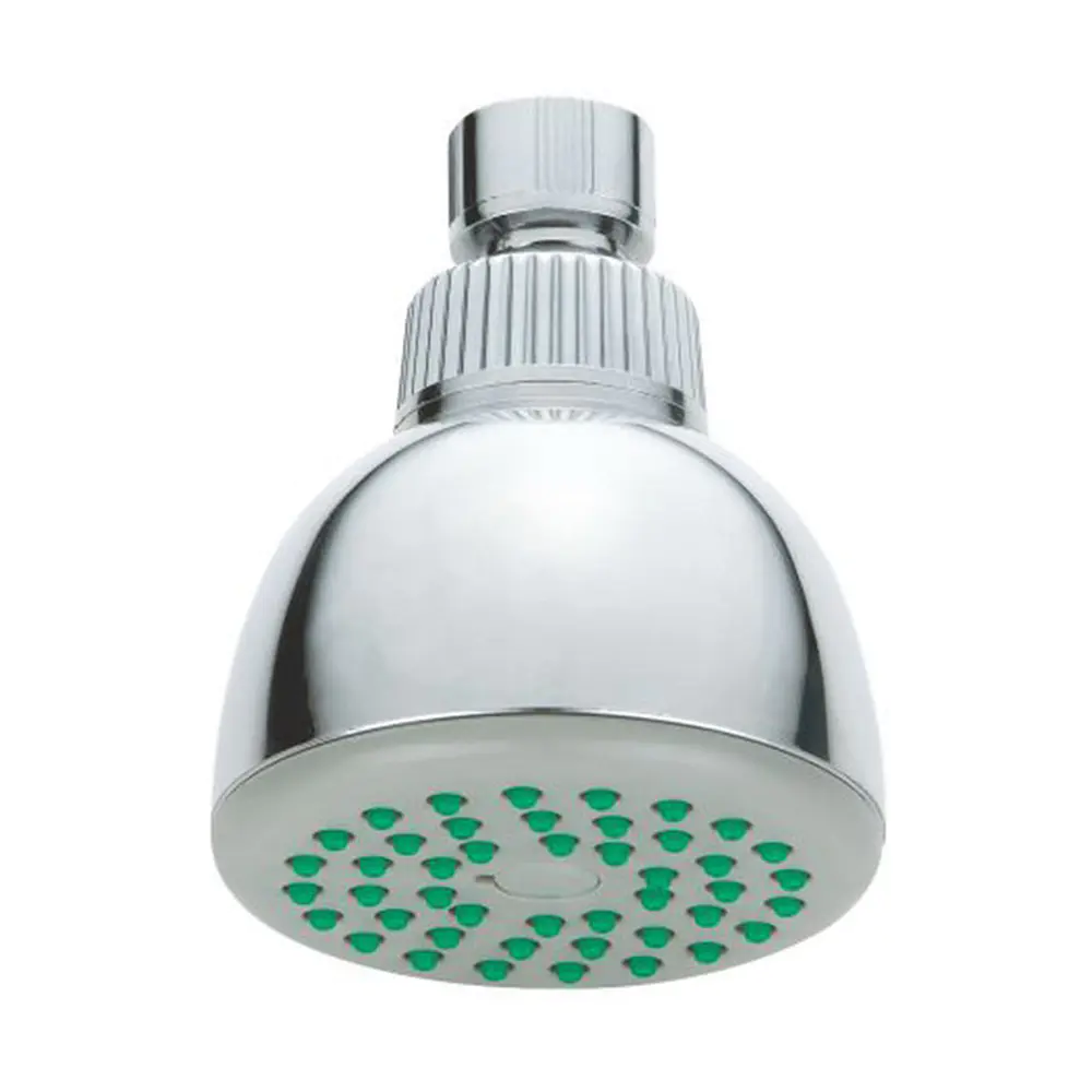 Lotus faces green nozzles Mini round Set Shower Head
