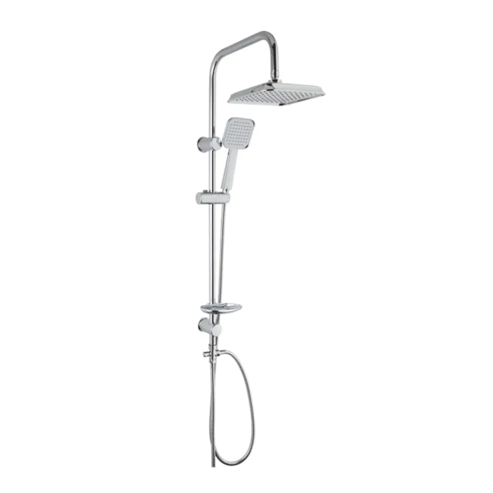 Bathroom detachable square shower set