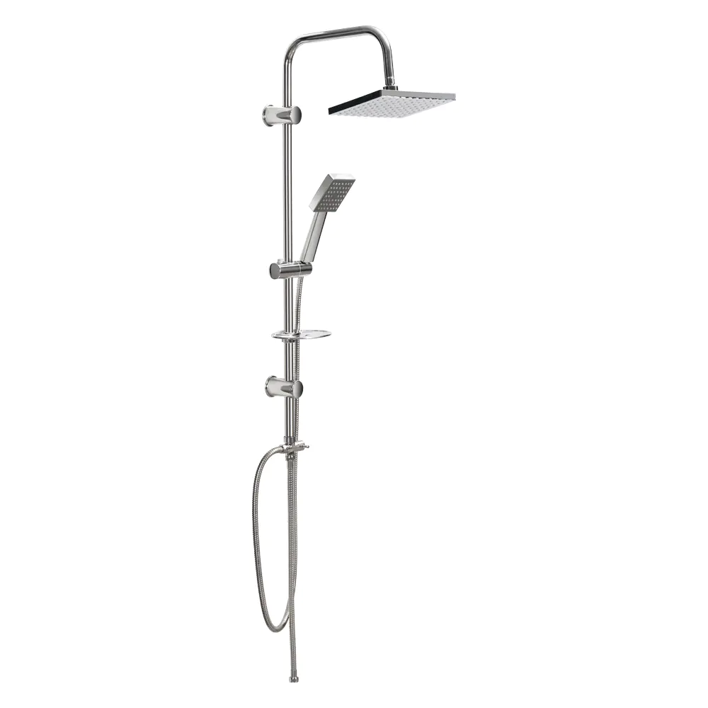 Stainless steel Shower Set Complete With ABS shower Head