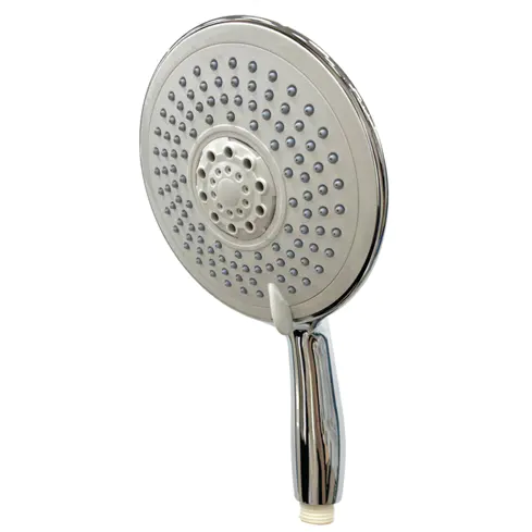 ABS Plastic Bathroom Flower Face Classic Round Hand